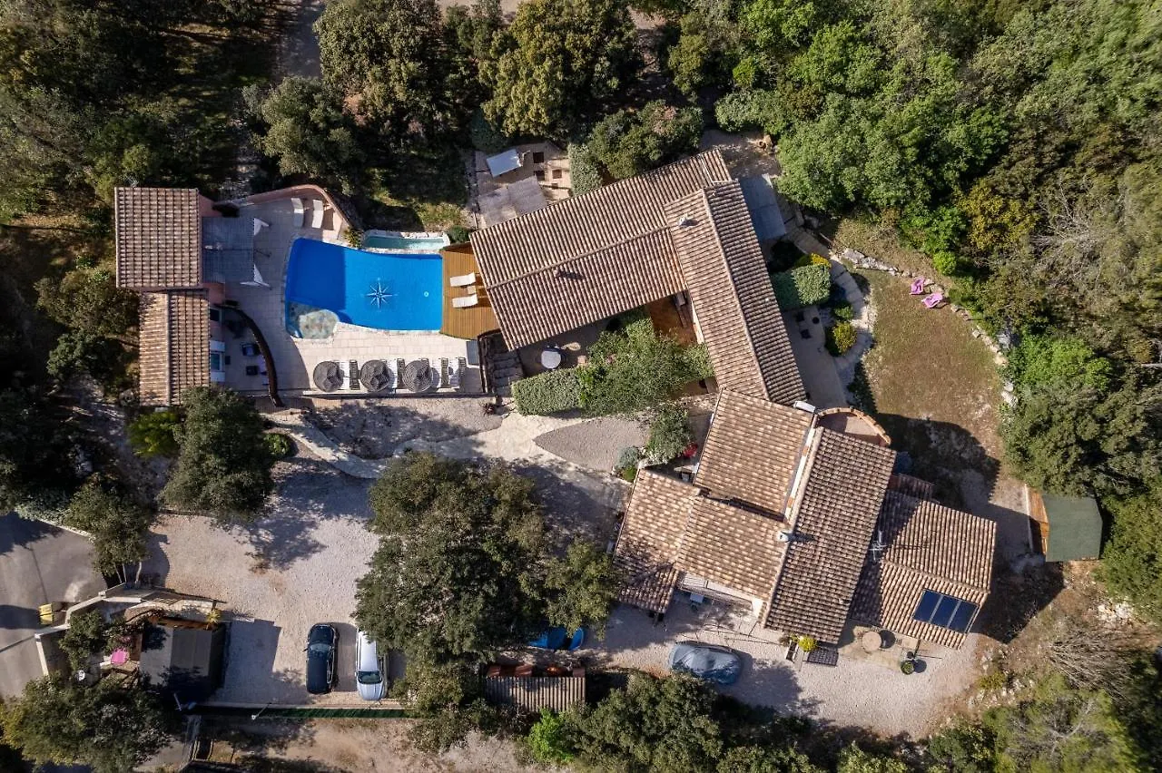 Apartment La Rose Des Vents & Spa - Gite Provence Neoules