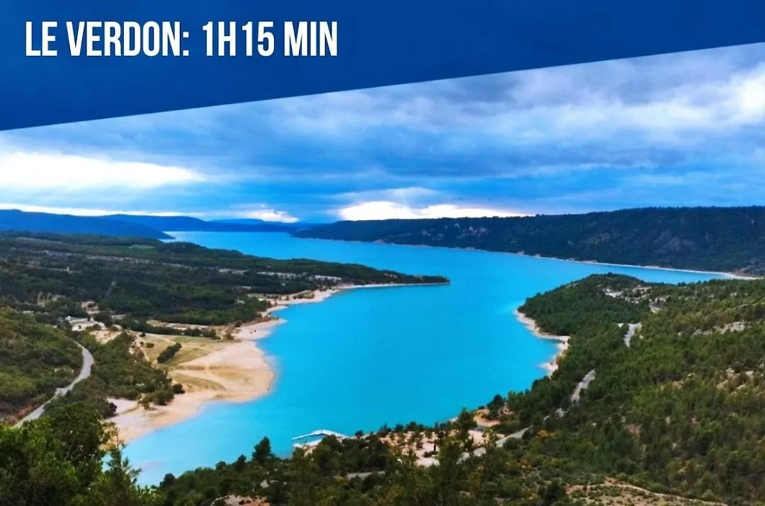 Apartment La Rose Des Vents & Spa - Gite Provence Neoules